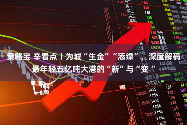 策略宝 辛看点丨为城“生金”“添绿”，深度解码最年轻五亿吨大港的“新”与“变 ”