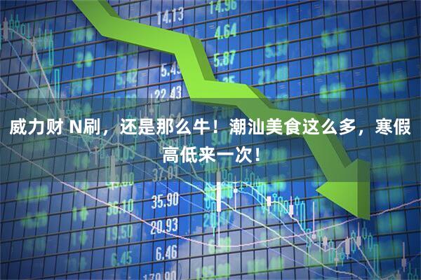 威力财 N刷，还是那么牛！潮汕美食这么多，寒假高低来一次！